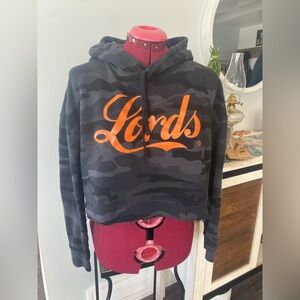 Women's Camouflage Cropped Hoodie